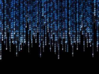 Digital data abstract image